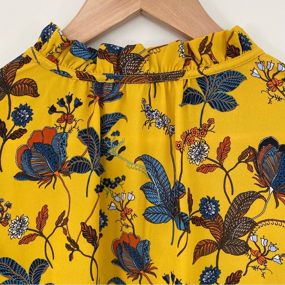 {LOFT} Ruffle Collar Blouse - Picture 6 of 9